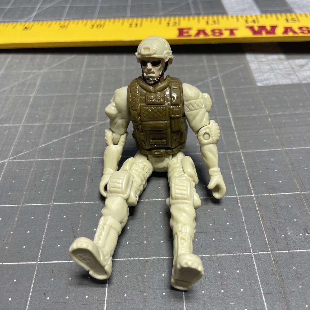 Chap Mei Excite‎ USMC 4" Military Poseable Action Figure Kung Fu Grip